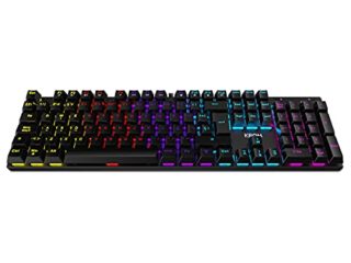 KROM KASIC -NXKROMKASIC- Teclado Gaming numérico mecánico RGB Rainbow, modo juego, intercambia teclas WASD y dirección, Windows Vista, Window 7/8/10, USB, negro