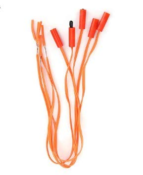 KSTE Cable de Encendido de Fuegos Artificiales de 50 Piezas, Cable de Sistema de Disparo de Fuegos Artificiales de Alambre de Cobre de Control Remoto inalámbrico electrónico