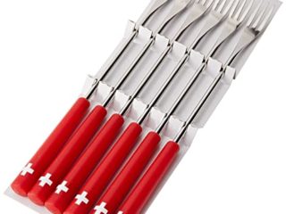 KUHN RIKON 32206 - Juego de Tenedores para Fondue (6 Unidades), diseño de Cruz Suiza