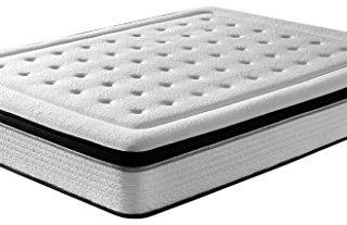 Kuo Dream Bio Memory - Colchón Viscoelástico INNOGEL, Blanco, 135x180x26cm [Exclusiva Amazon]