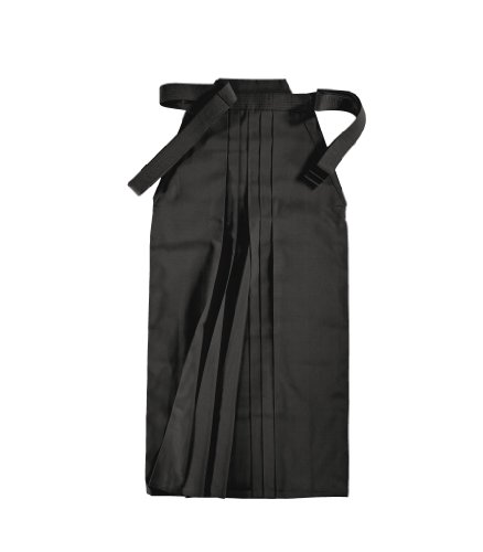 KWON Hakama clubline hakama - Hakama de artes marciales, tamaño 150, color negro