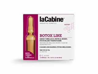 La Cabine Ampollas Botox - Ácido hialurónico cápsulas - Antiarrugas de expresión y edad - Efecto Botox Inmediato - Tensor Instantáneo