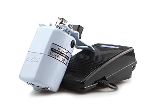 La Canilla ® - Motor Máquina de Coser 150W Blanco 8.000RPM para Alfa, Singer, Refrey, Sigma Máquinas de Coser Antiguas y Modernas