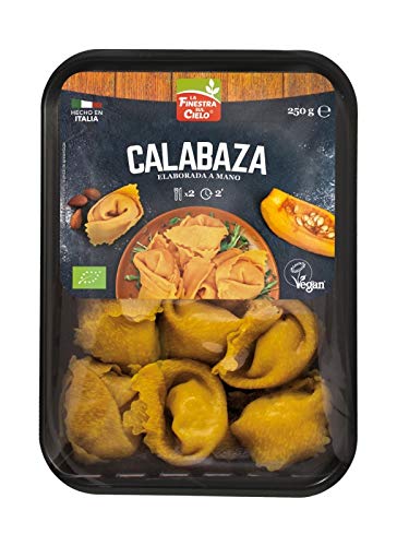 La Finestra Sul Cielo Panzerotto de Calabaza & Almendras Caramelizadas, Vegan, Bio, 250g (Refrigerado)