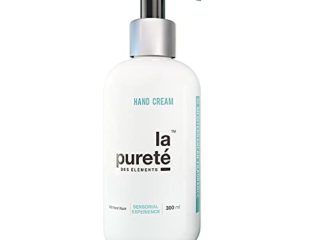 La Pureté Des Éléments - Crema de Manos Hidratante Antiedad con Ácido Hialurónico, Aroma Mediterráneo | Crema de Manos Reparadora +96% Ingredientes de Origen Natural