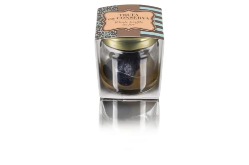 La Truferia Trufa Negra Natural Silvestre entera en su jugo para cocinar en conserva 10 gr. Conserva artesanal, hecha con la mejor trufa de Teruel