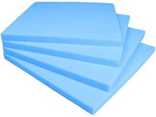 Laborda Espuma para Tapizar - Pack 4 Planchas de 50 x 50 x 3 cm - Densidad 25 kg/m³ - Fabricadas en España