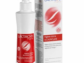 Lactacyd Alcalino Ph 8 Higiene Íntima Externa Durante el Tratamiento de las Infecciones Vaginales por Hongos - 250 ml