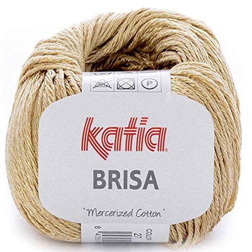 Lanas Katia Brisa Ovillo de Color Dorado Cod. 27