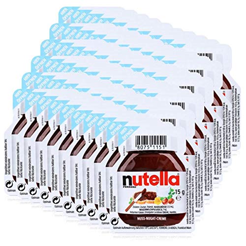 Las porciones individuales de Nutella - 60 x porción 15g