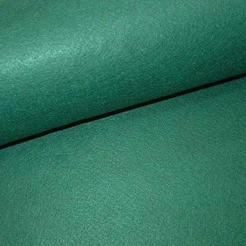 LAS TELAS ... Fieltro por Metros, Ancho 0,90 Mtrs. 2Mtr. (Verde)
