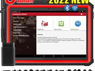 LAUNCH X431 PRO3S+ Profesional Maquina Diagnosis Coche multimarca,Escáner de Todo el Sistema, 31+ reinicio de reaprendizaje, Vin automático, codificación en línea, función guiada, Bluetooth 10.1"