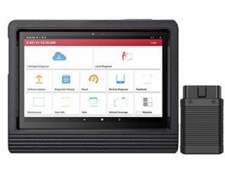 LAUNCH X431 V + Herramienta de Diagnóstico MultiMarca Codificación ECU Prueba Activación Funciones Especiales Wi-Fi Bluetooth Android 9.0 con 2 años de actualización gratuita en ESPAÑOL