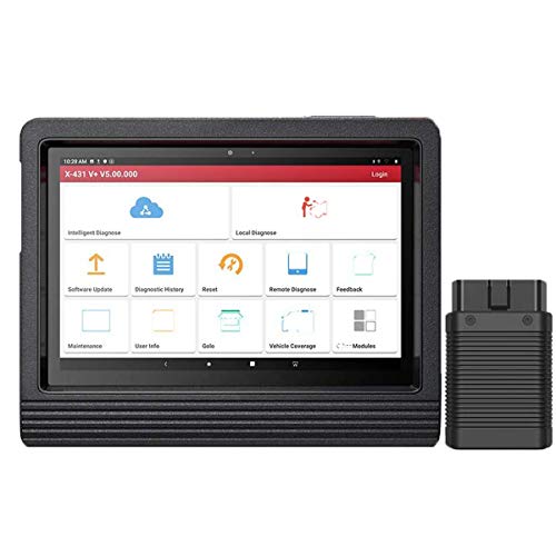 LAUNCH X431 V + Herramienta de Diagnóstico MultiMarca Codificación ECU Prueba Activación Funciones Especiales Wi-Fi Bluetooth Android 9.0 con 2 años de actualización gratuita en ESPAÑOL