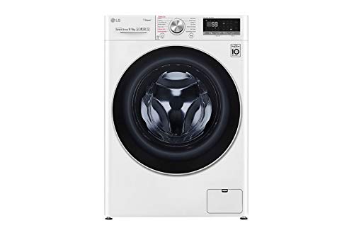 LAVADORA LG SECADORA 9 + 6 KG 1400 CLASE A BLANCA FONDO 56 cm INVERTER (10 a MOTOR) VAPOR