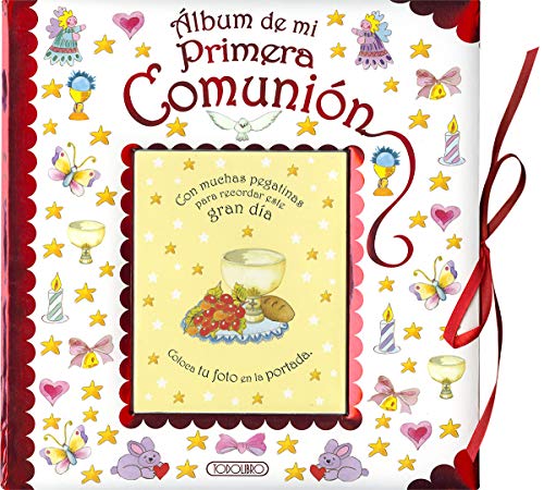 Álbum de Mi Primera Comunión - oro (Fotos y recuerdos)