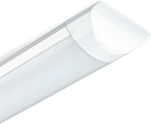 LEADERSSON Pantalla LED Lineal Superficie UNICOX con Chip LED OSRAM 120cm 40w 2700K 4800 Lúmenes IP20. Fácil de limpiar. Directa y sin parpadeos Consume un 90% menos