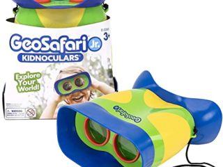 Learning Resources- Prismáticos Infantiles Kidnoculars de GeoSafari Jr, Color (EI-5260)
