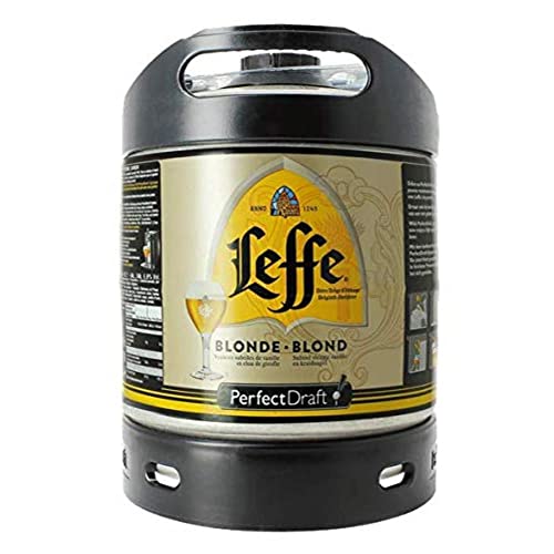 Leffe cerveza de Bélgica Perfect Draft 6 litros barril 6,6% vol.