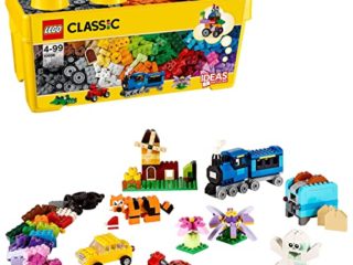 LEGO 10696 Classic Caja de Ladrillos Creativos Mediana, Regalo Educativo para Niños y Niñas a Partir de 4 Años, Juego de Construcción
