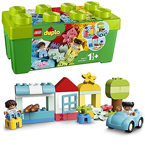 LEGO 10913 Duplo Caja de Ladrillos, Set de Ladrillos Clásicos con Almacenaje, Primeros Ladrillos, Regalos para Niños de +1.5 Años