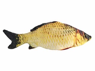 Leinggg Almohada en Forma de pez - Creativo 3D Carpa Fish Shape Simulation Cojín Throw Pillow Regalo for niños Sofá Decoración for el hogar 60cm