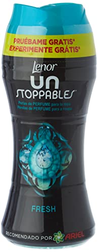 Lenor UNstoppables Perlas de Perfume para la Ropa, 90 Lavados (6 x 210 gr), Fragancia Fresh