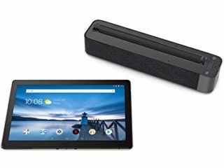 Lenovo Smart Tab M10 Tablet, Smart Dock, Alexa Integrado, Pantalla 10.1" Full HD 1920 x 1200, Qualcomm Snapdragon 450, 16 GB ampliables hasta 256 GB, RAM 2 GB, WiFi, Android Oreo, Negro (Slate Black)