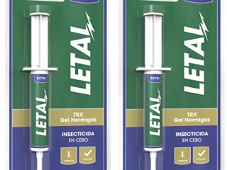 LETAL Gel Insecticida Hormigas - Cebo Mata Hormigas para Uso Doméstico de Zotal, Pack de 20 g en Total - Elimina Colonias de Hormigas que se Alimentan de Azúcares, Evitando su Proliferación
