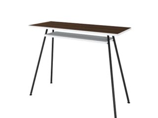 LEVIRA Escritorio, Mesa de Escritorio Kost Colors, 100 x 40 x 75 - Negro