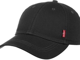 Levi's Classic Twill Red Tab, Gorra de béisbol Hombre, Negro (Black), Talla única