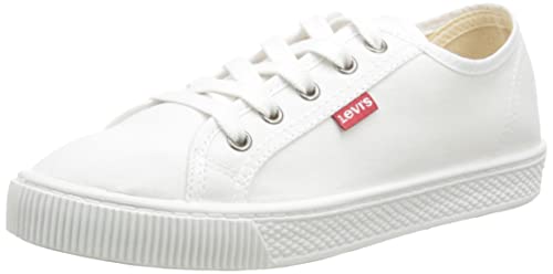Levi's Malibu Beach S, Zapatillas Mujer, Blanco (B White 50), 38 EU
