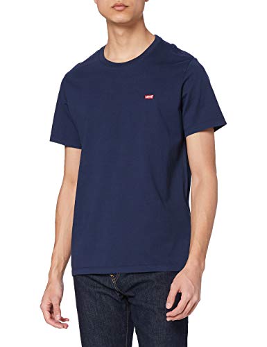 Levi's SS Original HM tee Dress Blues T-Shirt, L para Hombre