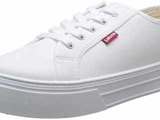 Levi's Tijuana, Zapatillas Mujer, Blanco (Sneakers 51), 40 EU