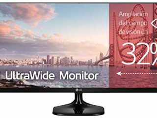 LG 25UM58-P - Monitor 25 pulgadas UltraWide, Panel IPS, 5 ms, 75Hz, 1000:1, 250nit, sRGB 99%, 21:9, HDMI, Color Negro
