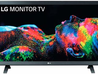 LG 28TL520S-PZ - Monitor Smart TV de 71cm (28") con pantalla LED HD (1366x768, 16:9, DVB-T2/C/S2, WiFi, HbbTV 2.0, Miracast, USB grabador, 10W, 2xHDMI 1.4, 2xUSB 2.0, Auriculares, Óptica) Color Negro