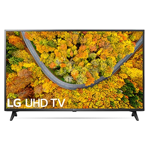 LG 43UP7500-ALEXA - Smart TV 4K UHD 108 cm (43") con Procesador Quad Core, HDR10 Pro, HLG, Sonido Virtual Surround, HDMI 2.0, USB 2.0, Bluetooth 5.0, WiFi, Color Negro