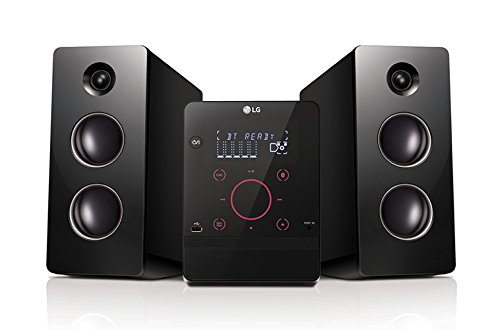 LG CM2760 - Microcadena con 160W de potencia (Bluetooth, USB), color negro