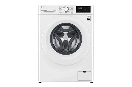 LG F4WV3008N3W - Lavadora 8kg, carga frontal, 1400RPM, Inteligencia Artificial, Color Blanco