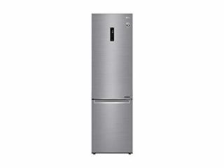 LG GBB72PZDFN - Frigorífico Combi No Frost 200cm, con congelador, compresor Smart Inverter, 419 litros, color Inox Antihuellas