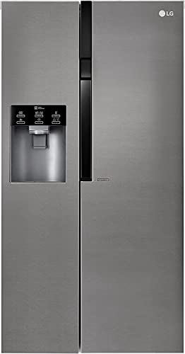 LG GSL361ICEZ nevera puerta lado a lado Independiente Acero inoxidable 591 L A++ - Frigorífico side-by-side (Independiente, Acero inoxidable, Puerta americana, LED, CE, 591 L)