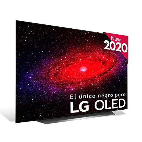 LG OLED55CX6LA - Smart TV 4K UHD OLED 139 cm (55") con Inteligencia Artificial, Procesador Inteligente α9 Gen3, Deep Learning, 100% HDR, Dolby Vision/ATMOS, 4xHDMI 2.1, 3xUSB 2.0, Bluetooth 5.0, WiFi