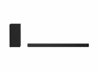 LG SN6Y - Barra de sonido 3.1 con 420W de potencia, DTS Virtual:X, subwoofer inalámbrico, Multi Bluetooth 4.0, HDMI, USB y entrada óptica
