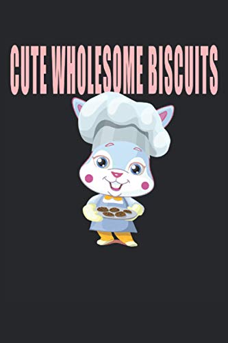 Lindas galletas saludables: 100 recetas favoritas: Libro de recetas en blanco 6 "x 9", 101 páginas