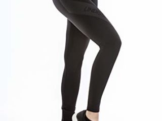 Lindissims Legging Eco-Sostenible Anax Diagonal Band Print Mallas Deporte, Pantalones Deportivos, Cintura Alta, Yoga, Running, Fitness…