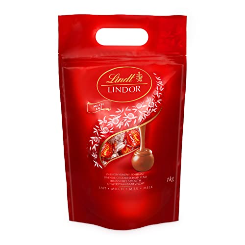 Lindt Lindor Bolsa 1Kg Bombones de Chocolate