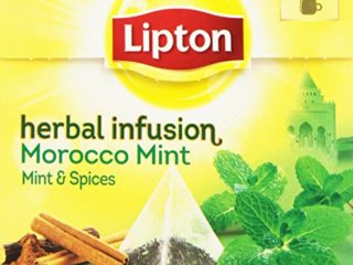 Lipton Pirámide Infusión Morocco de Menta y Canela - 20 bolsitas