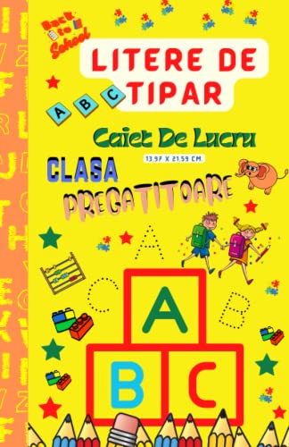 LITERE DE TIPAR: Caiet De Lucru Pentru Clasa Pregatitoare