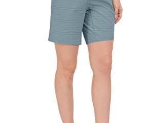 Little Donkey Andy Pantalones cortos de entrepierna, de 8 pulgadas, para golf, senderismo, viajes, casual, con bolsillos - azul - XXL