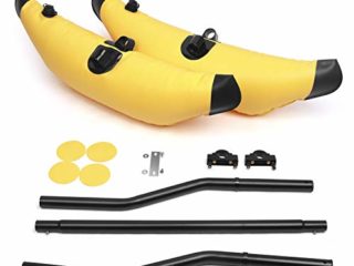 Lixada Estabilizador de Kayak Inflable de PVC, Accesorios Kayak, Estabilizador Flotante de Pesca en Kayak con Dispositivo Flotante de Brazo Remos para Kayak